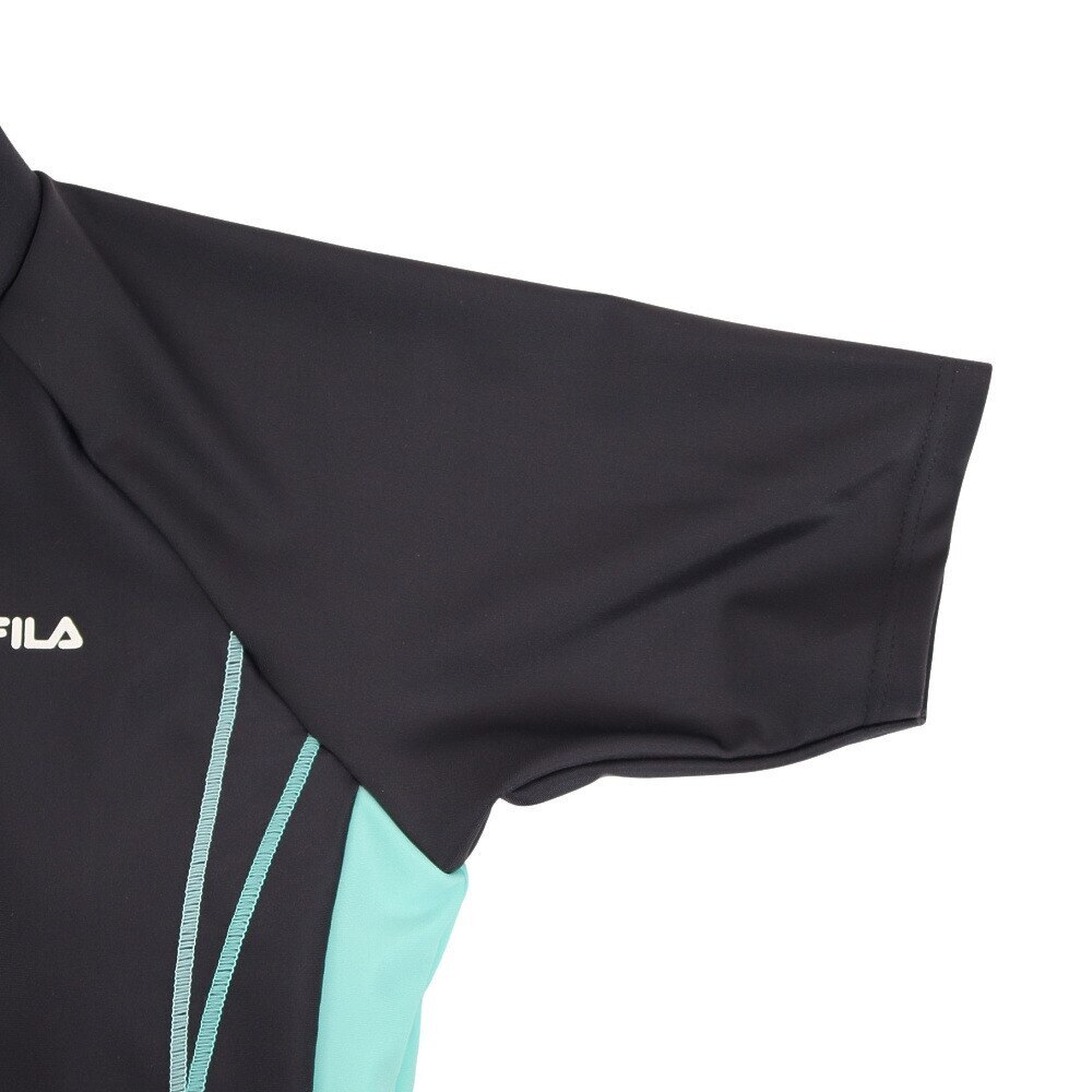 フィラ（FILA）（レディース）フィットネス水着 レディース 水泳 袖付フルジップセパレーツ 311-203GMT