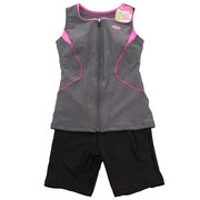 アリーナ(ARENA)(レディース)フィットネス水着 レディース 水泳 大きめカラースナップ付きセパレーツ LAR-0241W MKPK