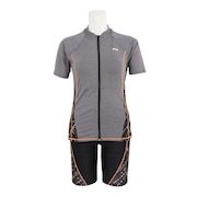 フィラ（FILA）（レディース）フィットネス水着 レディース 水泳 フルジップ セパレート水着 312-203BK
