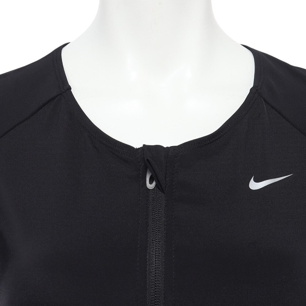 ナイキ（NIKE）（レディース）フィットネス水着 レディース 水泳 半袖フルジップセパレーツ 2993098-09