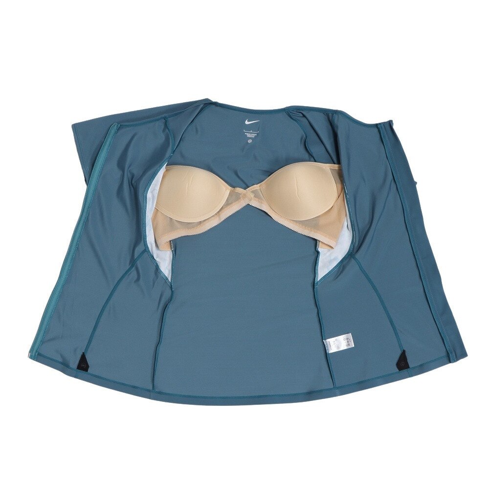 ナイキ（NIKE）（レディース）フィットネス水着 レディース 水泳 半袖フルジップセパレーツ 2993098-83
