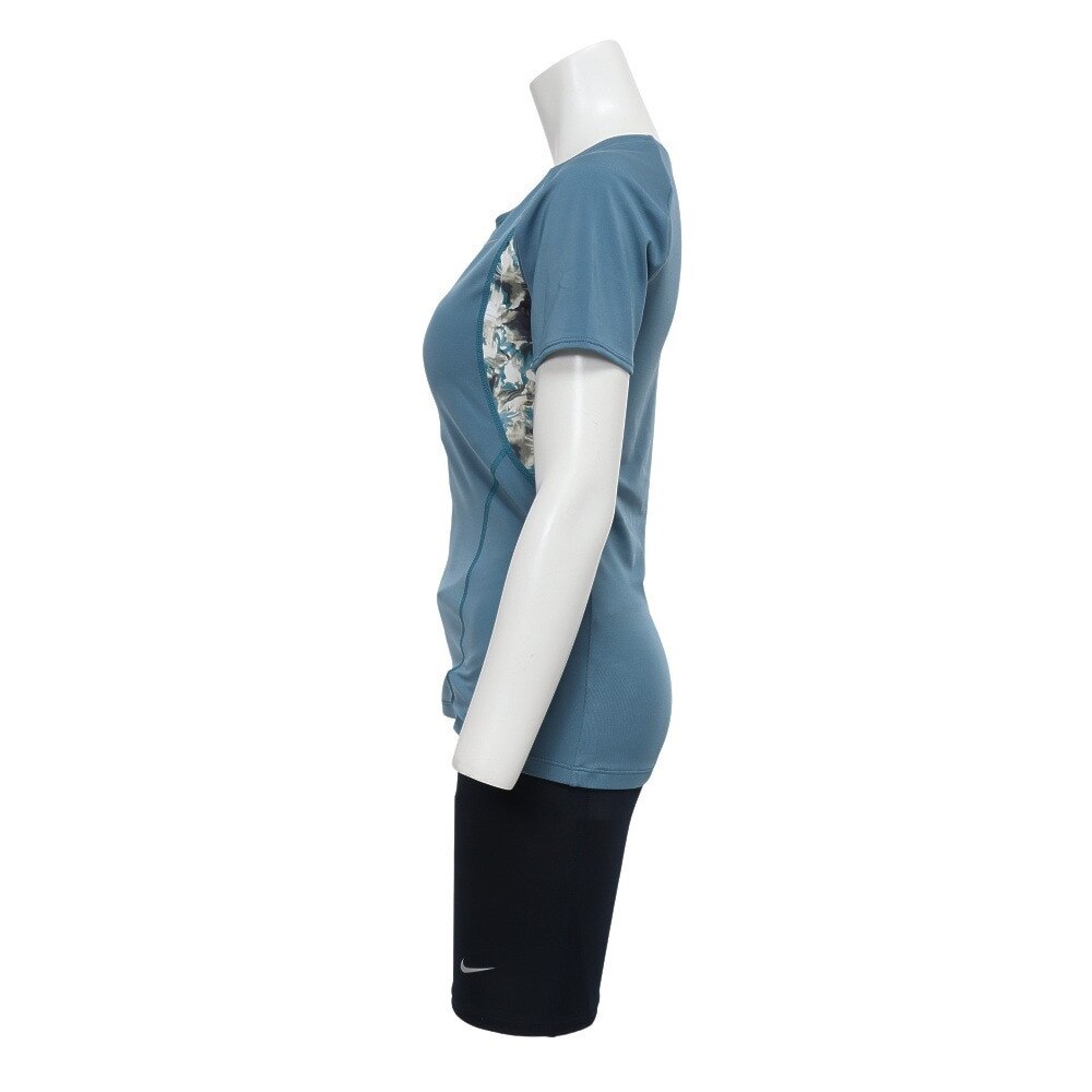 ナイキ（NIKE）（レディース）フィットネス水着 レディース 水泳 半袖フルジップセパレーツ 2993098-83