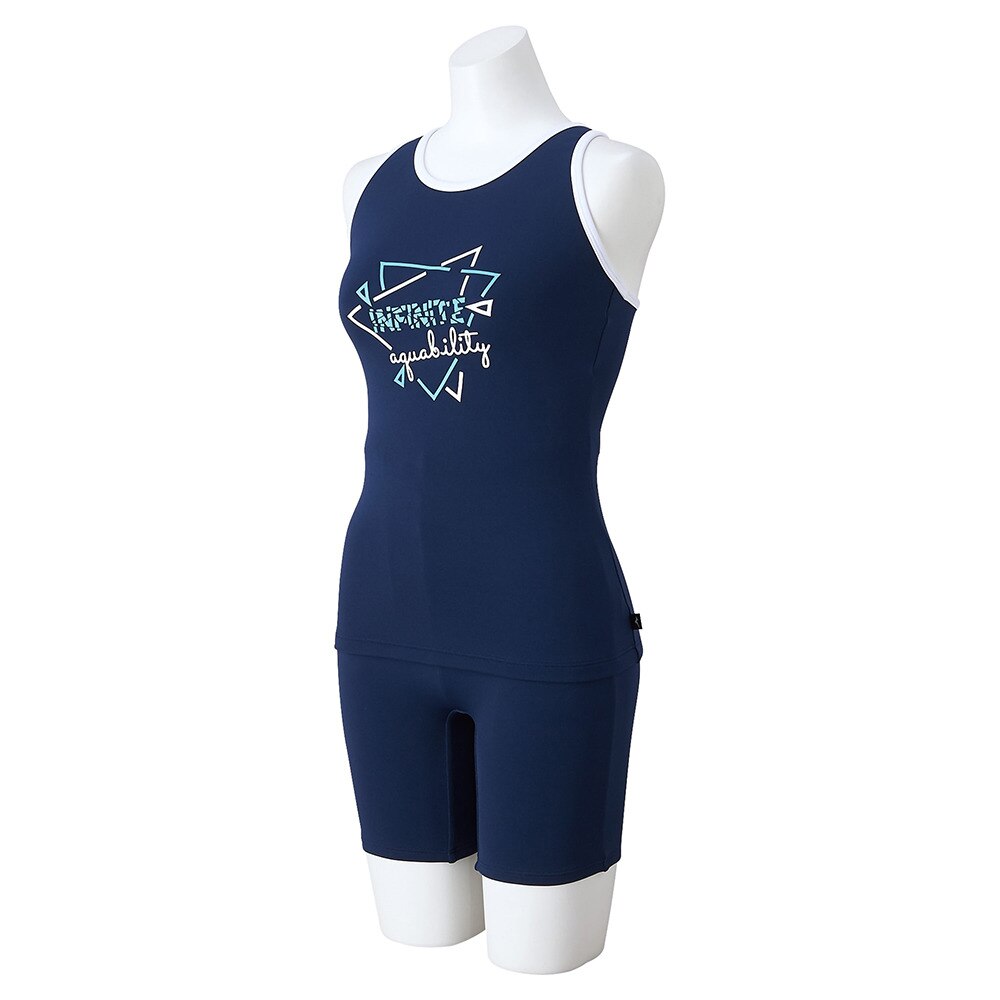 ミズノ（MIZUNO）（レディース）水着 レディース 水泳 アクアフィットネス用セパレーツ N2JGA85183