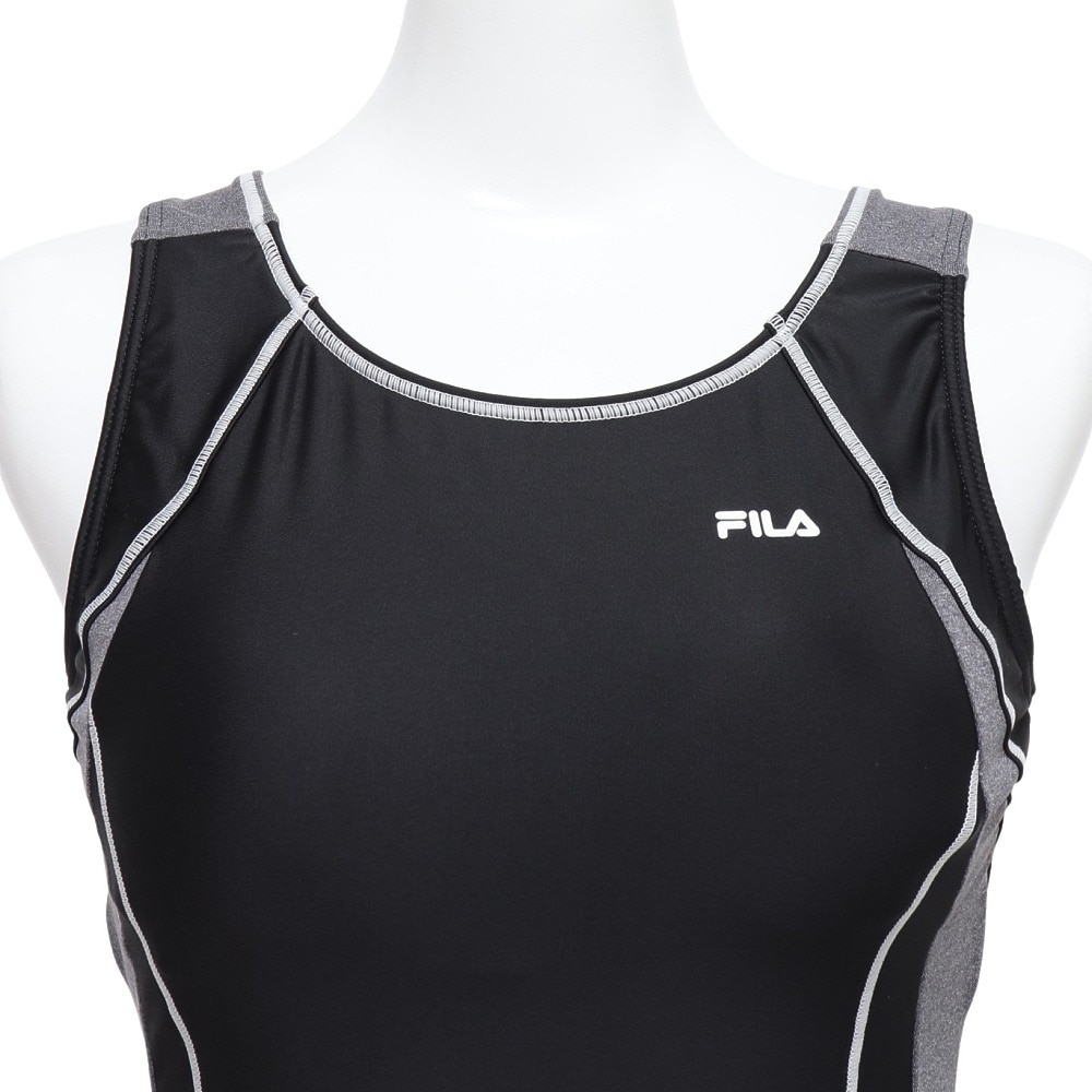 フィラ（FILA）（レディース）フィットネス水着 レディース 水泳 タンキニ 配色セパレート 3132015-BGY