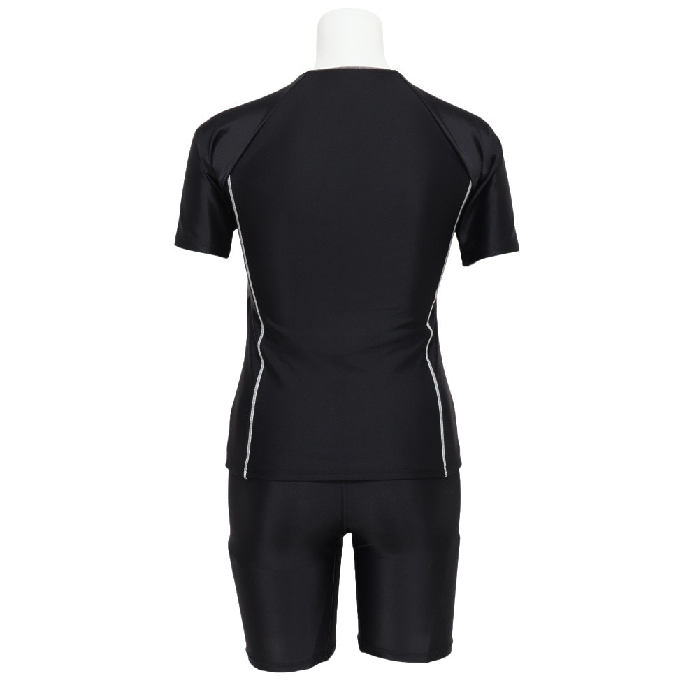 フィラ（FILA）（レディース）フィットネス水着 レディース 水泳 配色袖付フルジップセパレート水着 3132035-BGY