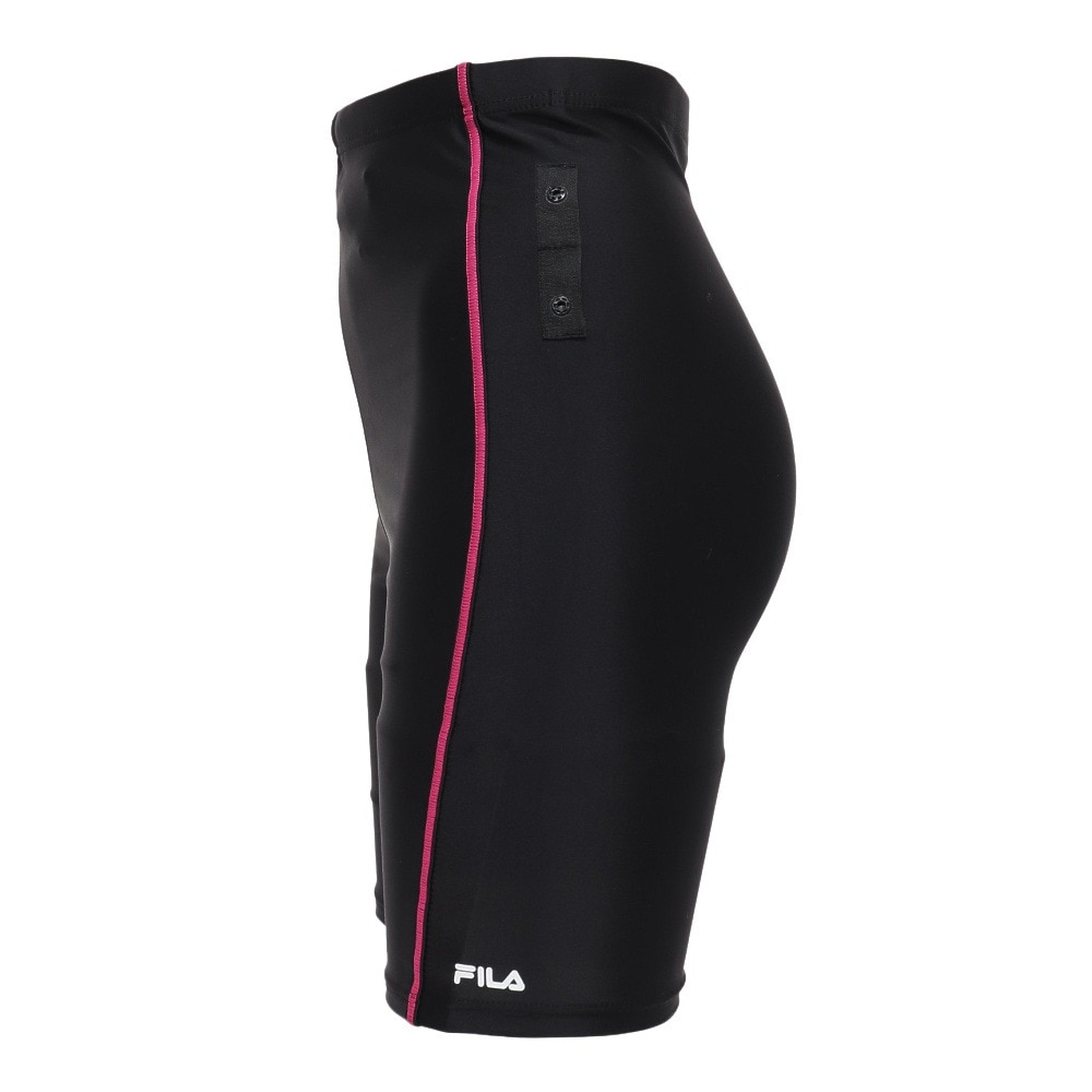 フィラ（FILA）（レディース）フィットネス水着 レディース 水泳 配色袖付フルジップセパレート水着 3132035-BPK