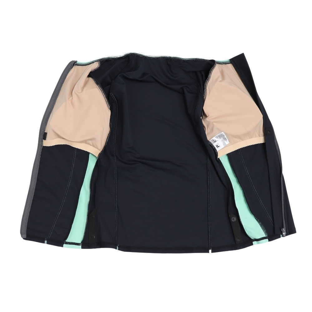 フィラ（FILA）（レディース）フィットネス水着 レディース 水泳 配色袖付フルジップセパレート水着 3132035-GMT