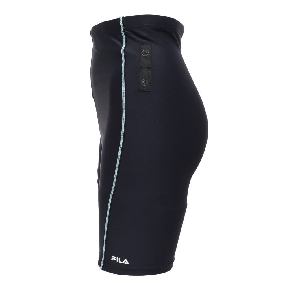 フィラ（FILA）（レディース）フィットネス水着 レディース 水泳 配色袖付フルジップセパレート水着 3132035-GMT