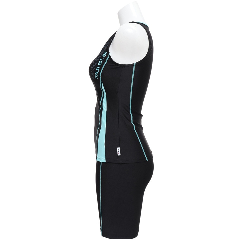 フィラ（FILA）（レディース）フィットネス水着 レディース 水泳 ジップセパレーツ水着 3432015-BMT