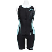 フィラ(FILA)(レディース)フィットネス水着 レディース 水泳 ジップセパレーツ水着 3432015-BMT