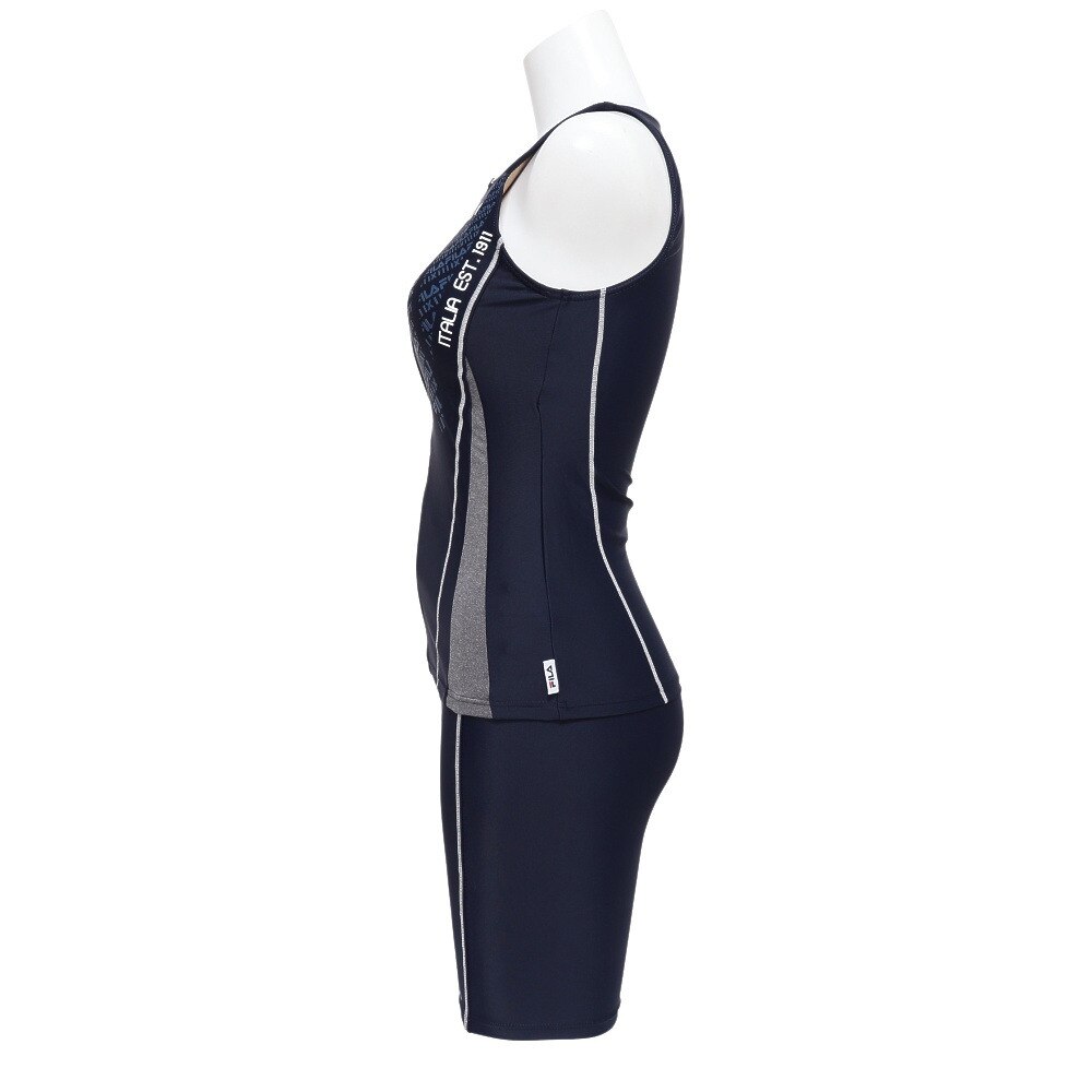 フィラ（FILA）（レディース）フィットネス水着 レディース 水泳 ジップセパレーツ水着 3432015-NV
