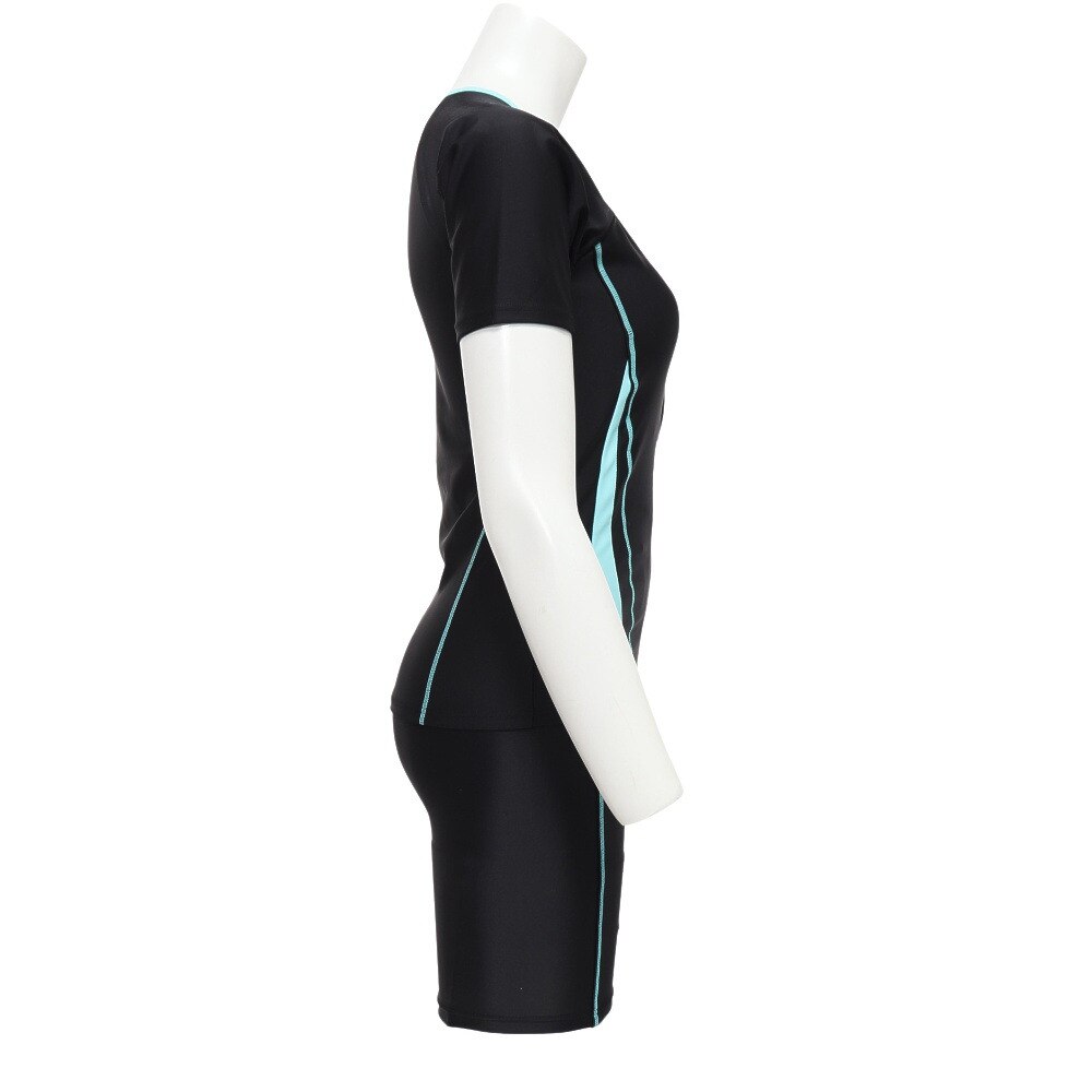 フィラ（FILA）（レディース）フィットネス水着 レディース 水泳 袖付きジップ セパレーツ水着 3432025-BMT