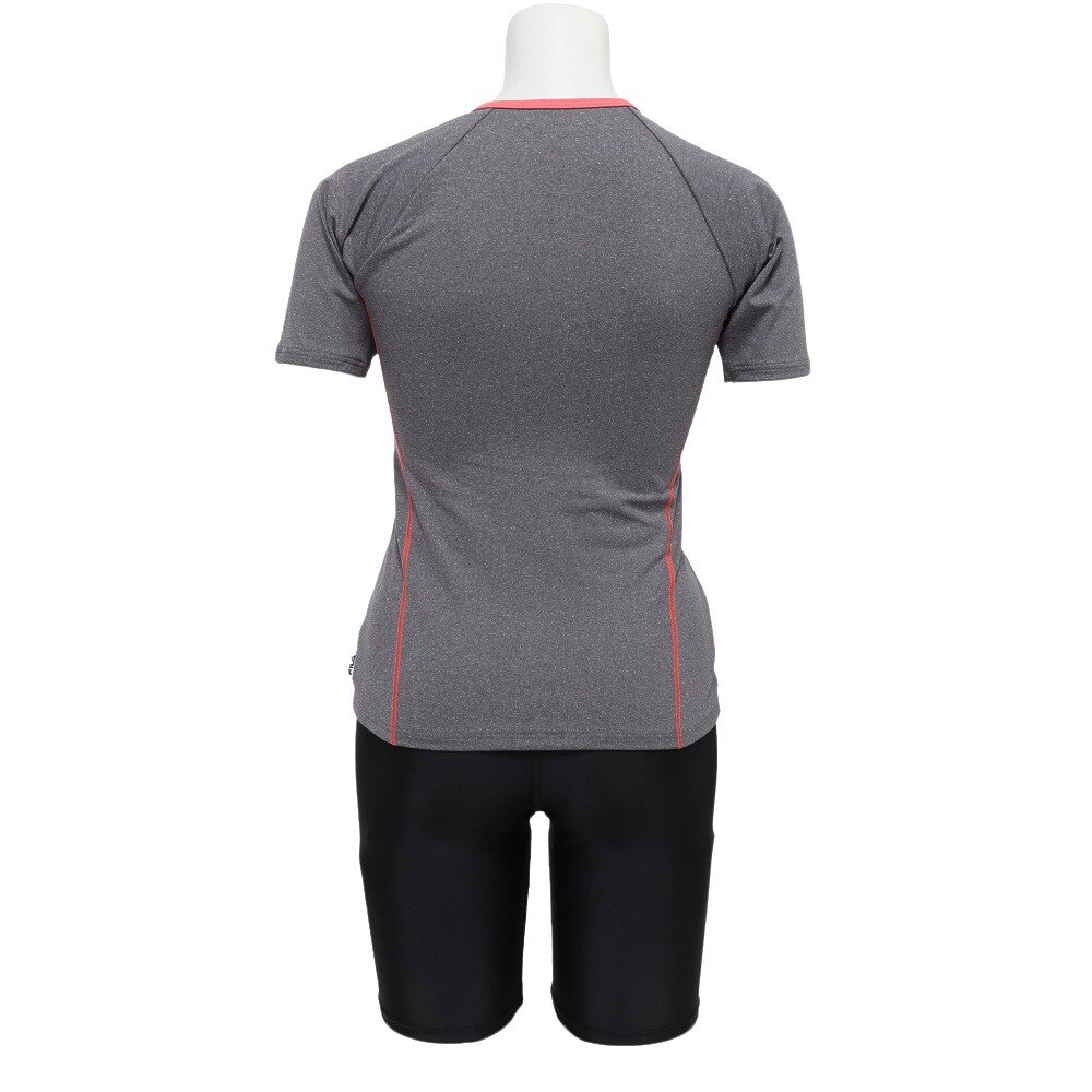 フィラ（FILA）（レディース）フィットネス水着 レディース 水泳 袖付きジップ セパレーツ水着 3432025-GCP