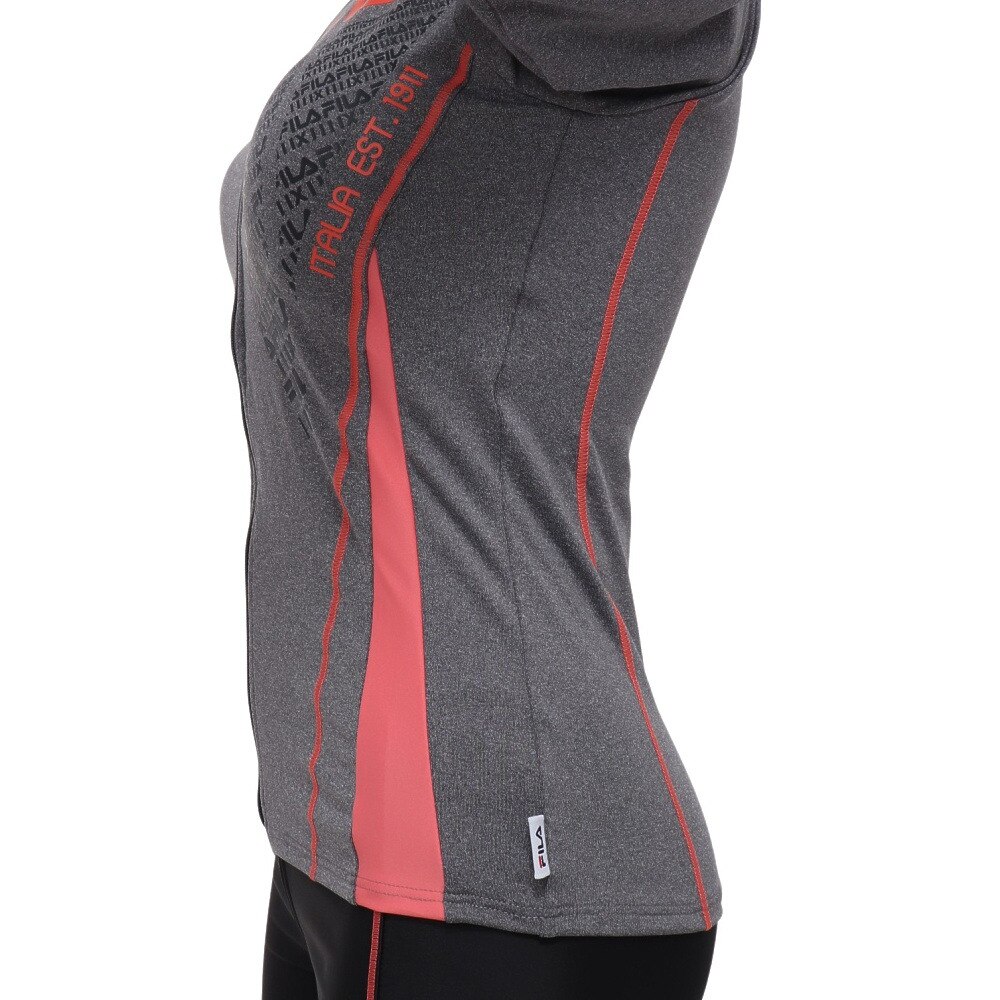 フィラ（FILA）（レディース）フィットネス水着 レディース 水泳 袖付きジップ セパレーツ水着 3432025-GCP