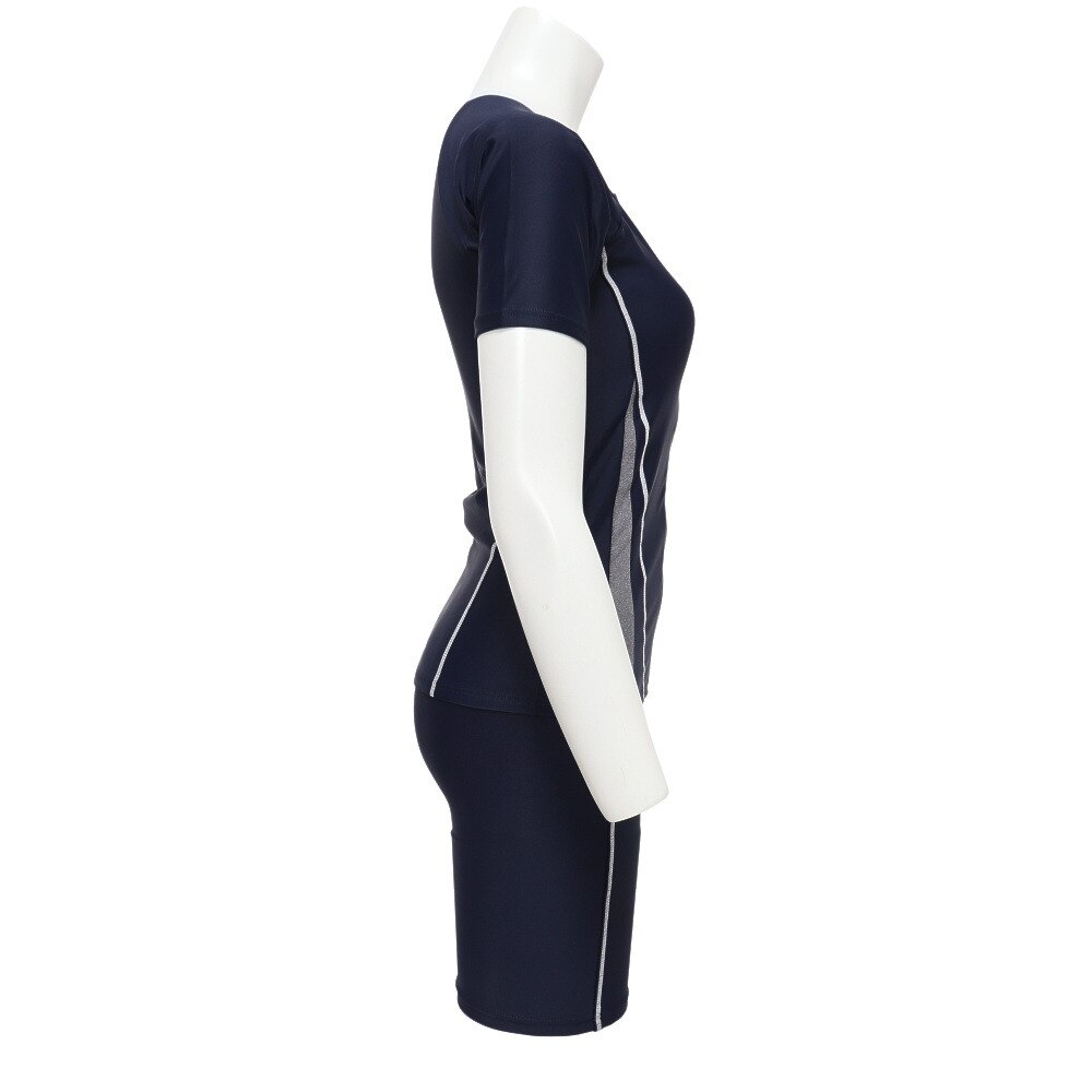 フィラ（FILA）（レディース）フィットネス水着 レディース 水泳 袖付きジップ セパレーツ水着 3432025-NV