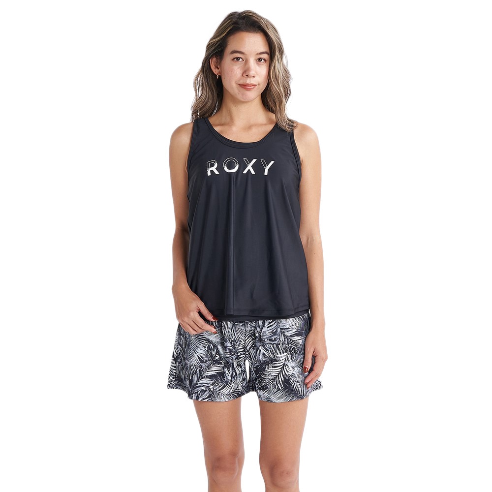 ロキシー（ROXY）（レディース）フィットネス水着 水泳 2点セット 23FWRSW234516BLK