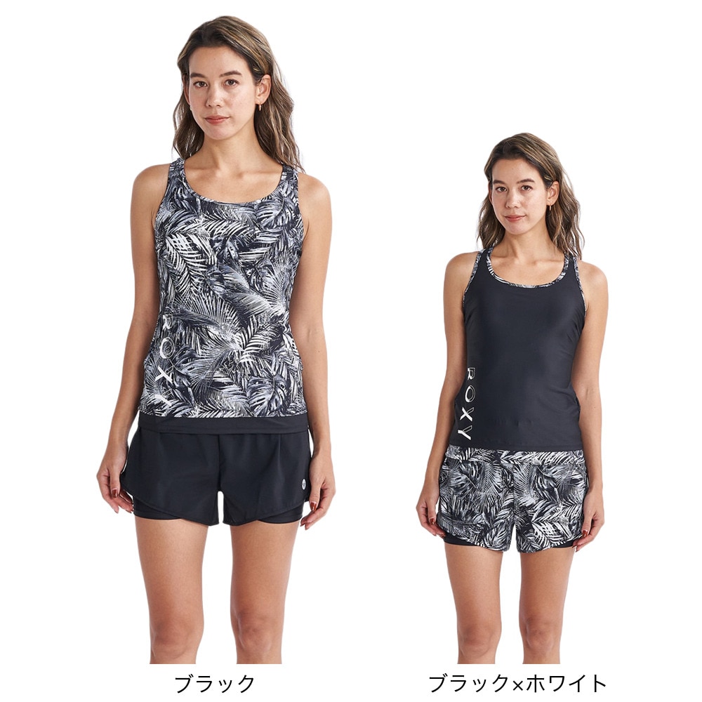 ロキシー（ROXY）（レディース）フィットネス水着 水泳 2点セット 23FWRSW234517MLE