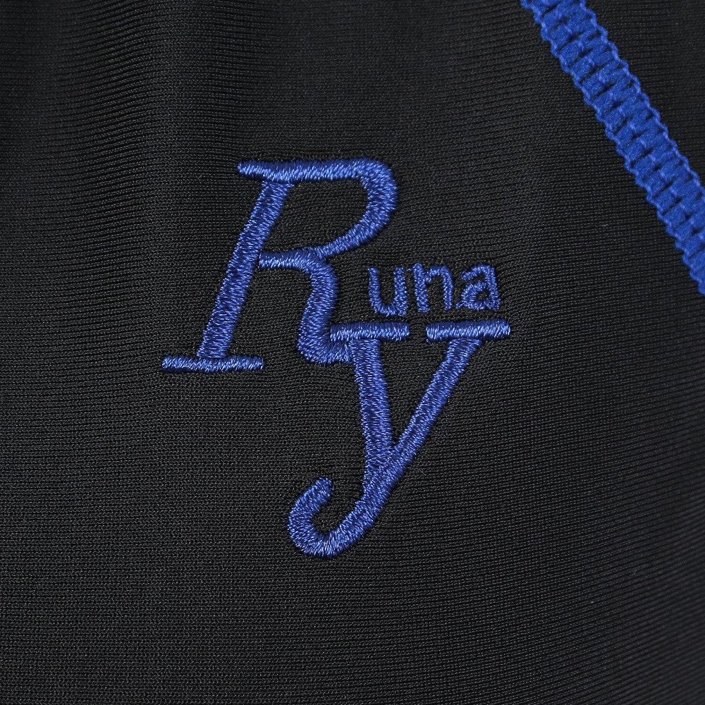 リュウナ（Ryuna）（レディース）フィットネス水着 レディース 水泳 サイドガレッジ柄ノースリーブセパレート水着 NP2313GB BL