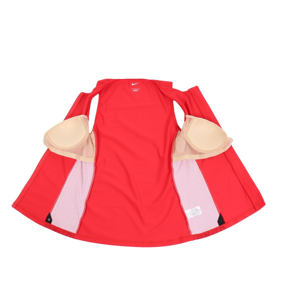 ナイキ（NIKE）（レディース）フィットネス水着 レディース 水泳 SU24 フルジップ セパレーツ 2993110-005 赤