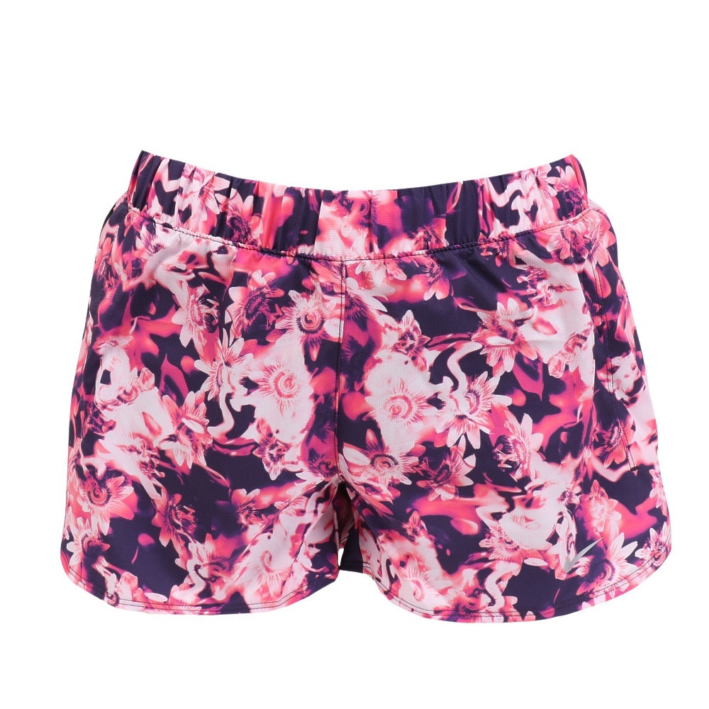 ナイキ（NIKE）（レディース）フィットネス水着 レディース 水泳 SU24グラフィック 2in1パンツ セパレート 2993111-009 黒