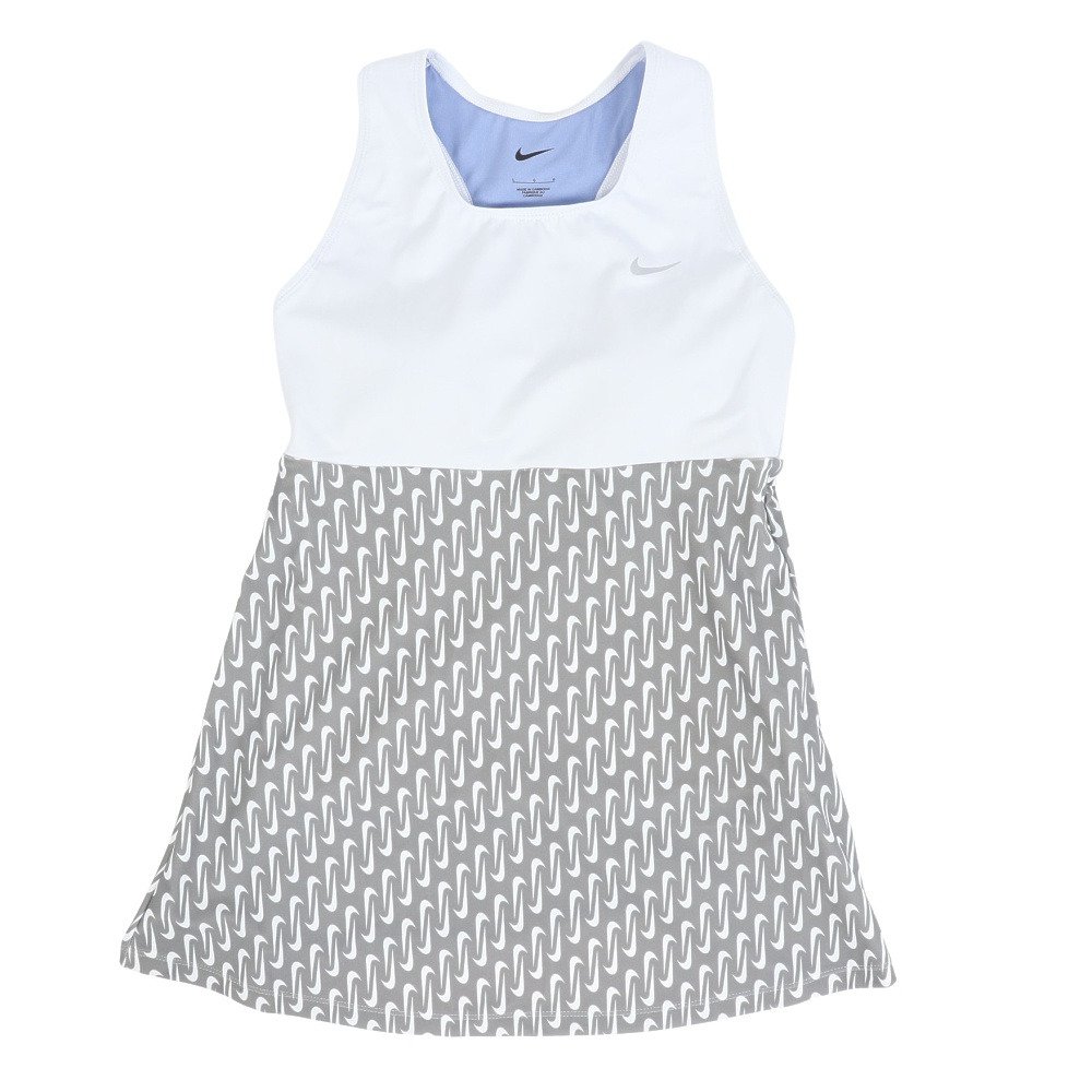 ナイキ（NIKE）（レディース）フィットネス水着 水泳 SU24 ロングスパッツ セパレーツ 上下セット 2993114-001 白