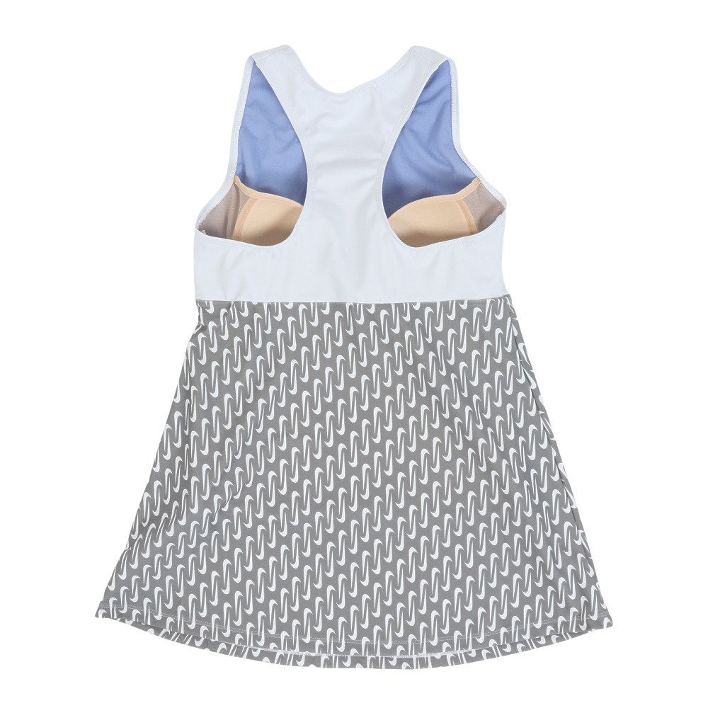 ナイキ（NIKE）（レディース）フィットネス水着 水泳 SU24 ロングスパッツ セパレーツ 上下セット 2993114-001 白