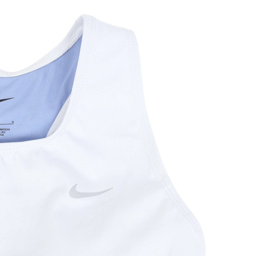 ナイキ（NIKE）（レディース）フィットネス水着 水泳 SU24 ロングスパッツ セパレーツ 上下セット 2993114-001 白