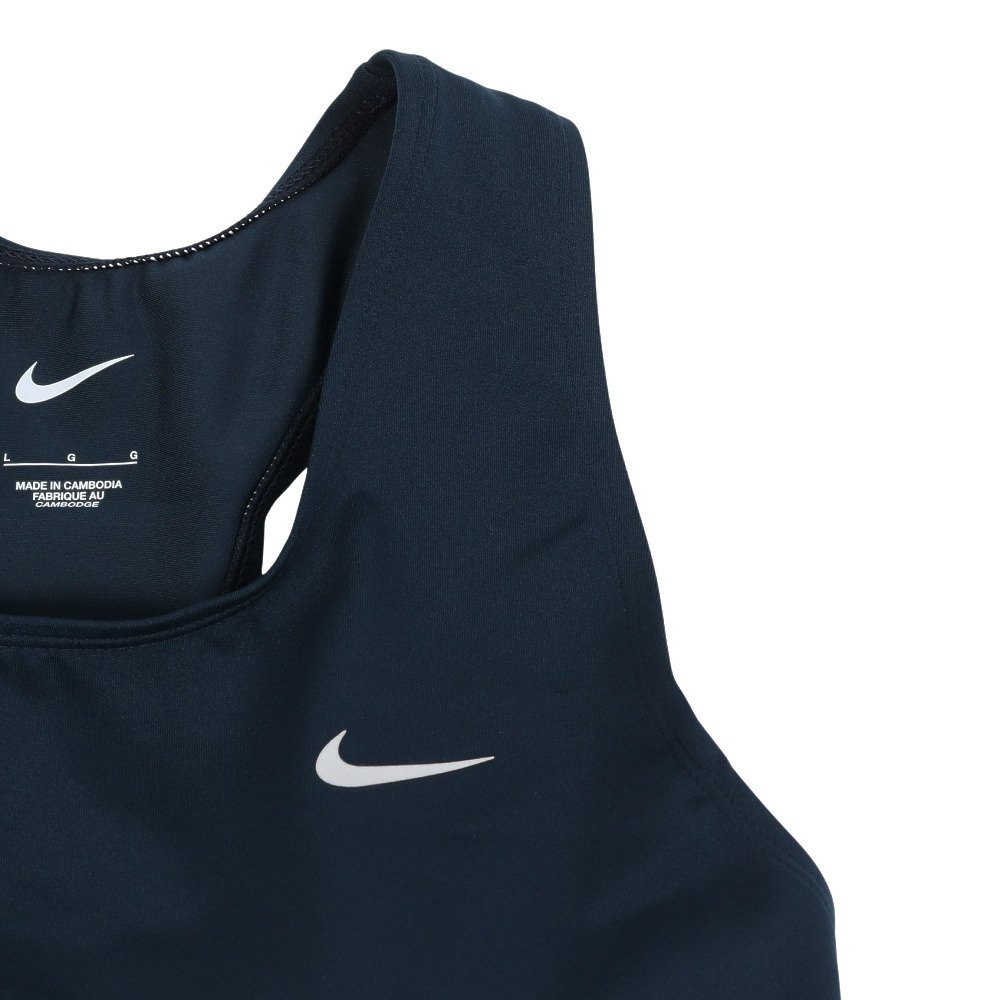 ナイキ（NIKE）（レディース）フィットネス水着 水泳 SU24 ロングスパッツ セパレーツ 上下セット 2993114-008 ネイビー