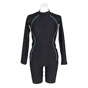 (レディース)フィットネス水着 レディース 水泳 24 長袖セパレーツ 0242703