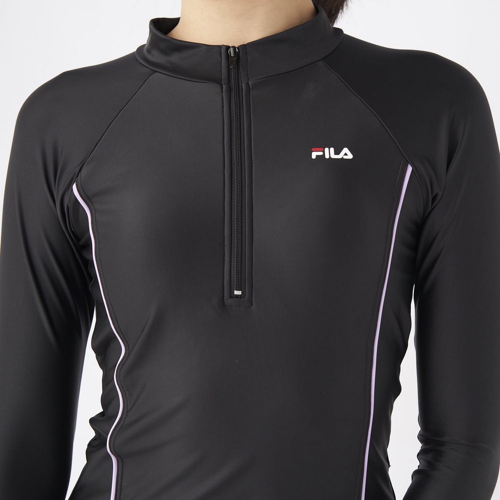 フィラ（FILA）（レディース）フィットネス水着 レディース 水泳 長袖セパレート 3132845-BPL
