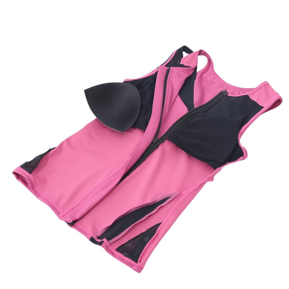 スピード（SPEEDO）（レディース）フィットネス水着 レディース 水泳 ディアゴナジッププロセパレーツ SFW32410 HM