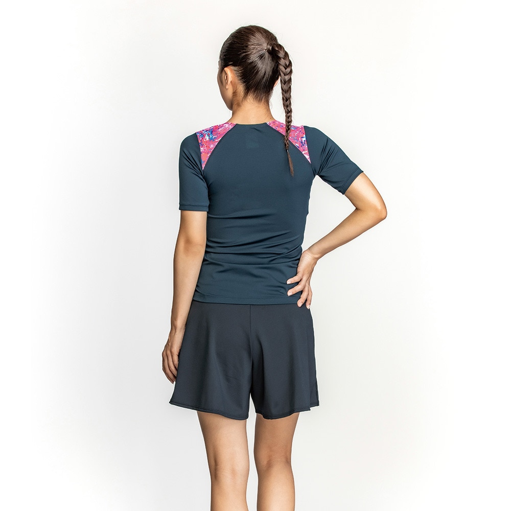 ナイキ（NIKE）（レディース）フィットネス水着 レディース 水泳 ゆったりシルエット2in1パンツセパレーツ 2993121-862