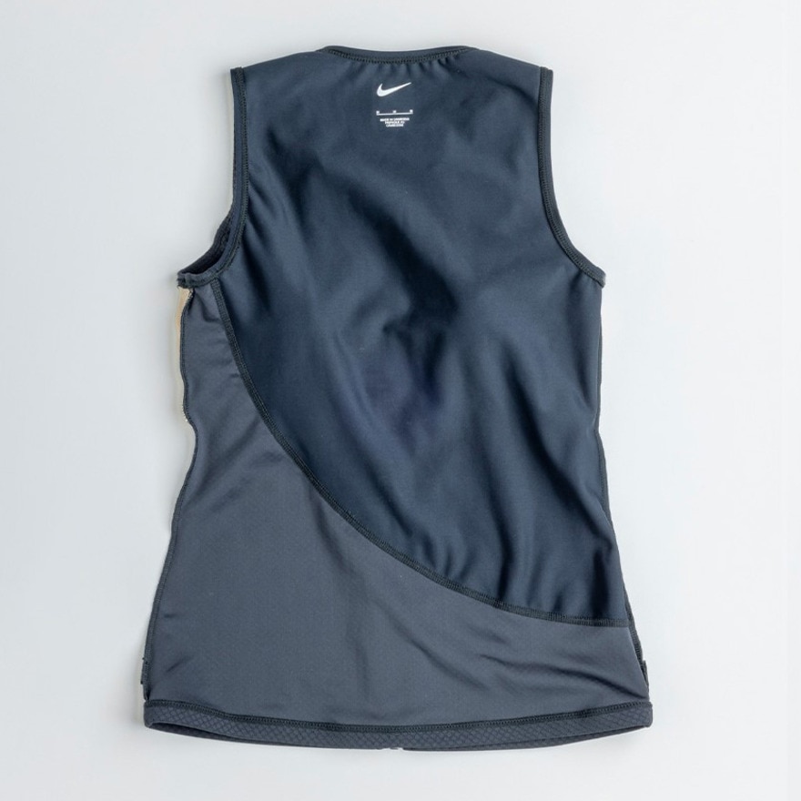 ナイキ（NIKE）（レディース）フィットネス水着 レディース 水泳 ジップ付き袖なしセパレーツ 2993124-009