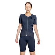 (レディース)フィットネス水着 レディース 水泳 ジップ付き半袖セパレーツ 2993125-009