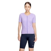 (レディース)フィットネス水着 レディース 水泳 ジップ付き半袖セパレーツ 2993125-024