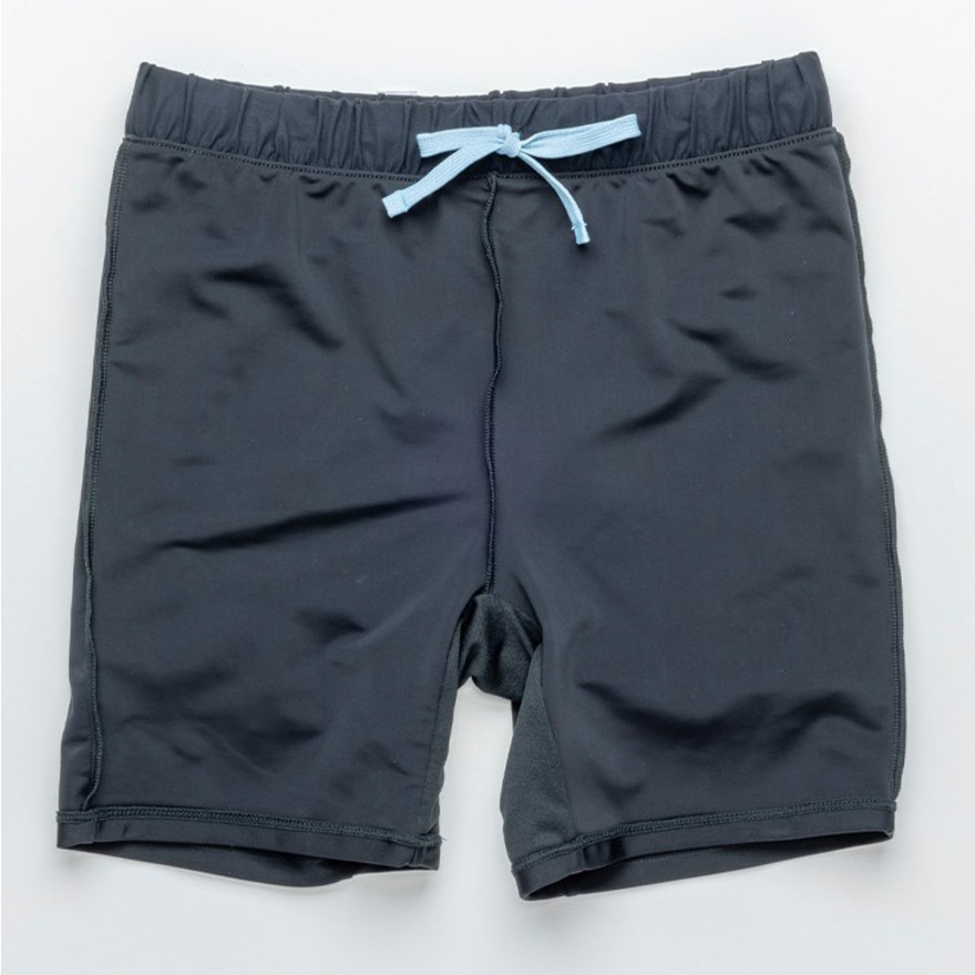 ナイキ（NIKE）（レディース）フィットネス水着 レディース 水泳 ジップ付き半袖 2in1 スカートショーツセパレーツ 2993126-009