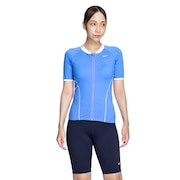 (レディース)フィットネス水着 レディース 水泳 SU25 ジップ付き半袖セパレーツ 2993136-006