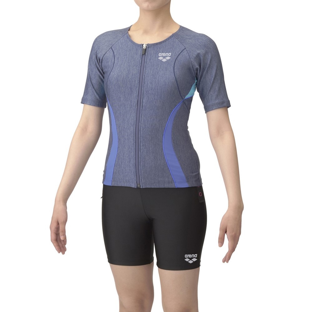アリーナ（ARENA）（レディース）フィットネス水着 レディース 水泳 フィットネス セパレーツ AS5SWF43L BLBL