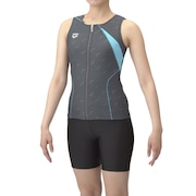 (レディース)フィットネス水着 レディース 水泳 フィットネス セパレーツ AS5SWF45L GYBK