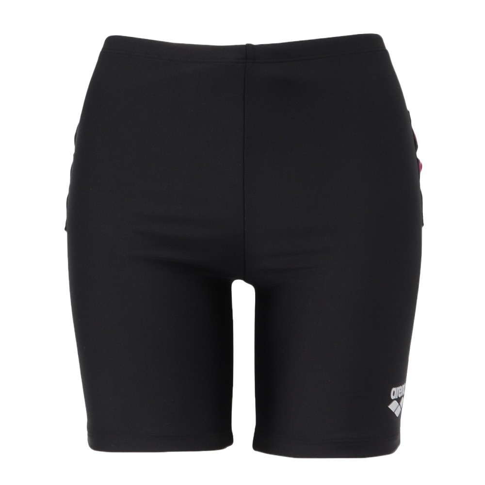 アリーナ（ARENA）（レディース）フィットネス水着 水泳 すらっとセパ フィットネスセパレーツ AS5SWF46L GYBK グレー