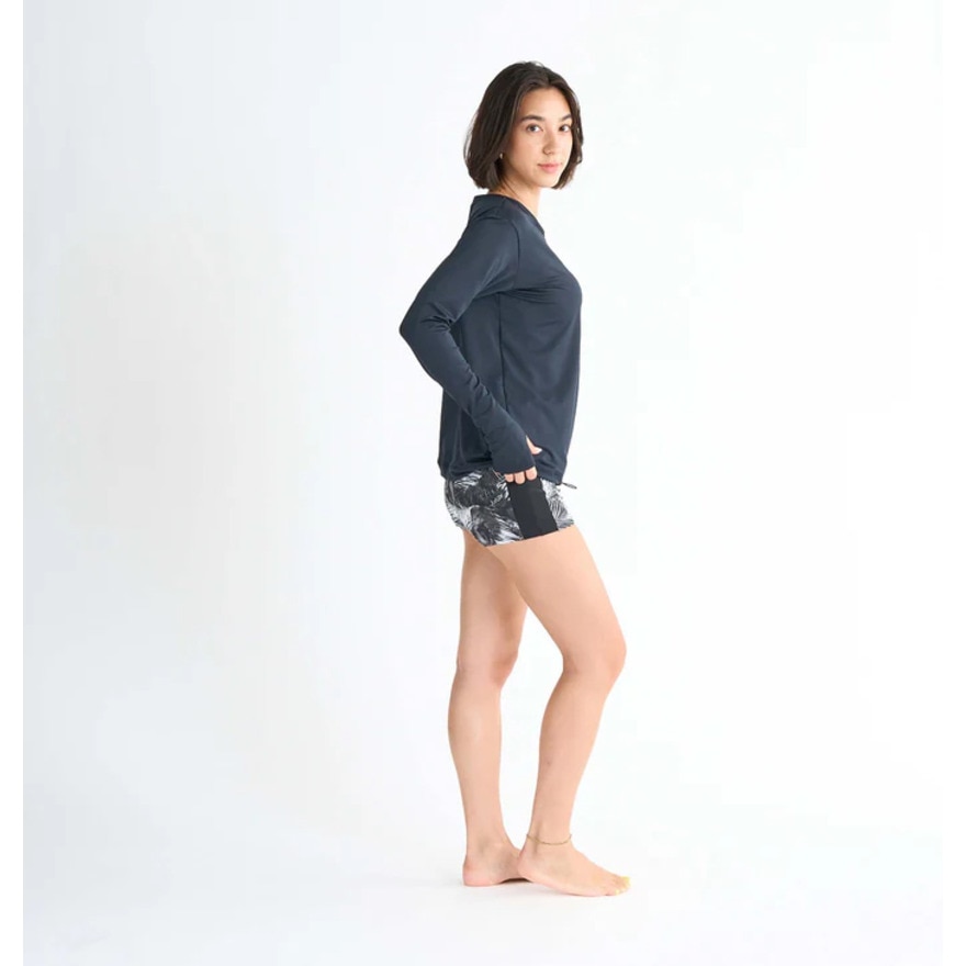 ロキシー（ROXY）（レディース）フィットネス水着 レディース 水泳 STOP THE DROPS 3点セット 黒 25SPRSW251502BLK 水泳 スイミング スイムウェア 