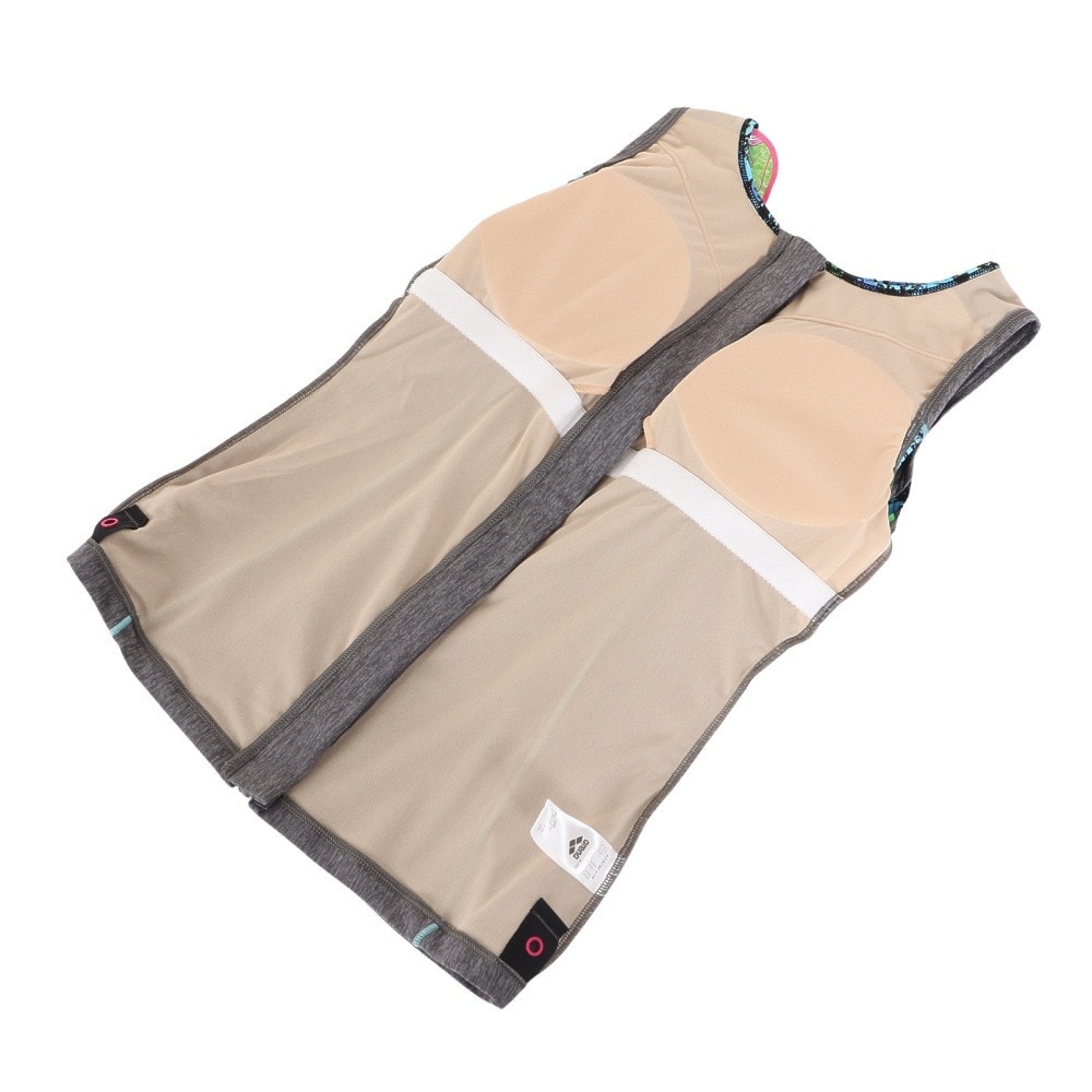アリーナ（ARENA）（レディース）フィットネス水着 レディース 水泳 フィットネスセパレーツ AS4FWF41W GYBK