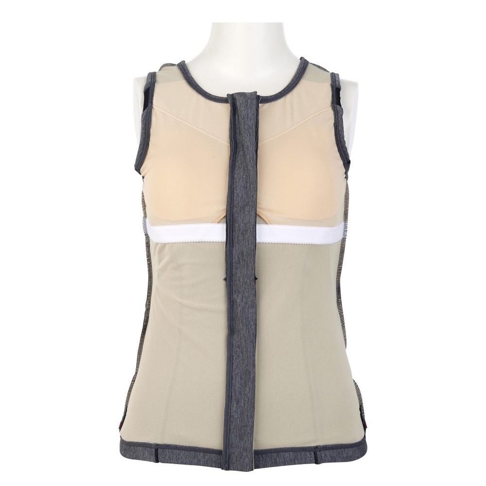 アリーナ（ARENA）（レディース）フィットネス水着 レディース 水泳 大きめカラースナップ付きセパレーツ LAR-3241WE MKBK