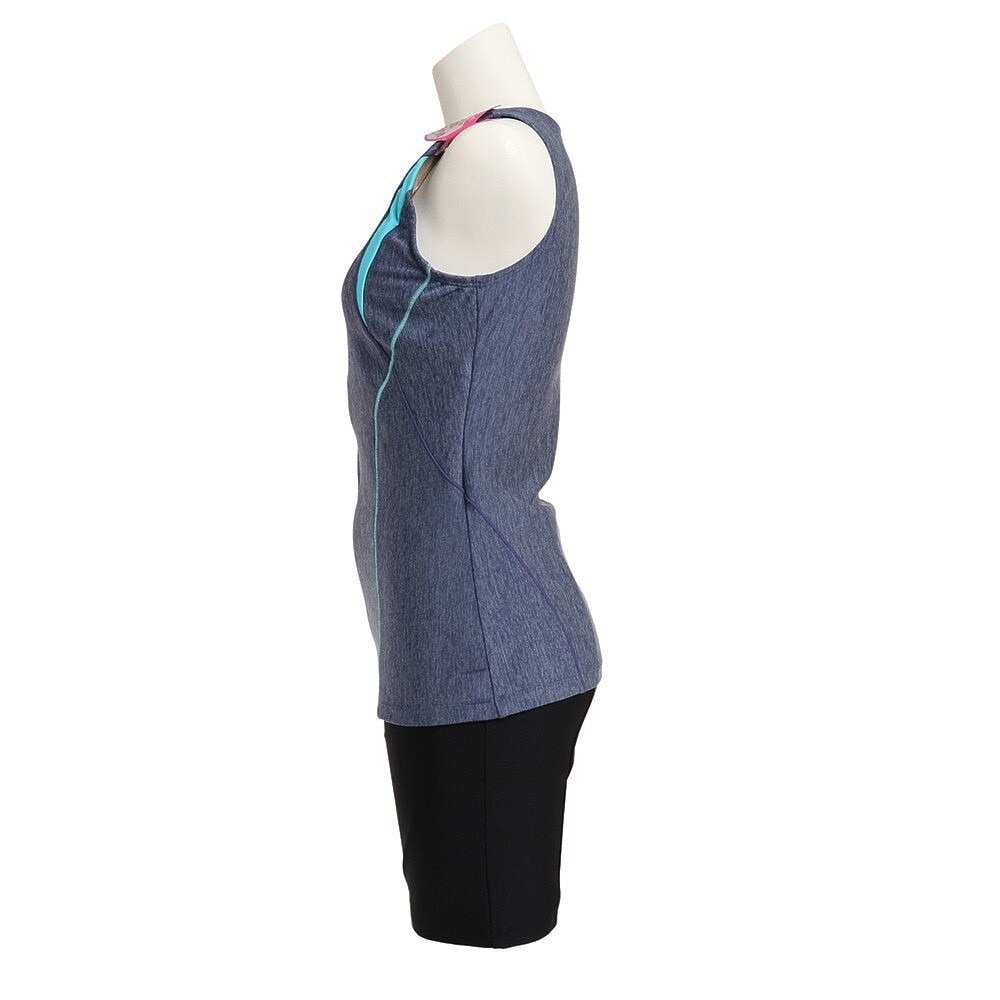 アリーナ（ARENA）（レディース）フィットネス水着 レディース 水泳 大きめカラースナップ付きセパレーツ LAR-3241WE MNBU