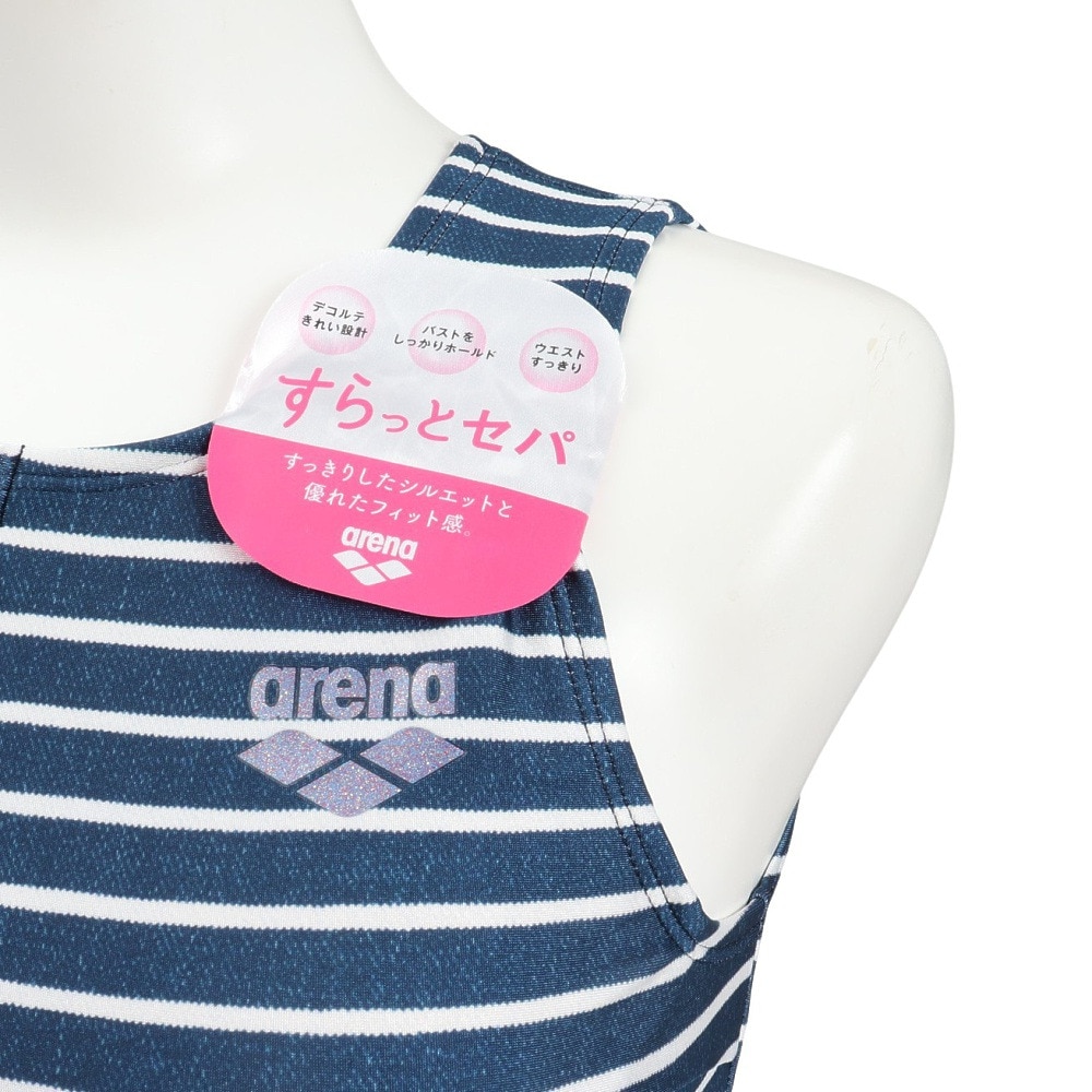 アリーナ（ARENA）（レディース）フィットネス水着 レディース 水泳 すらっとセパ フィットネス セパレーツ AS5FWF49L NVBK