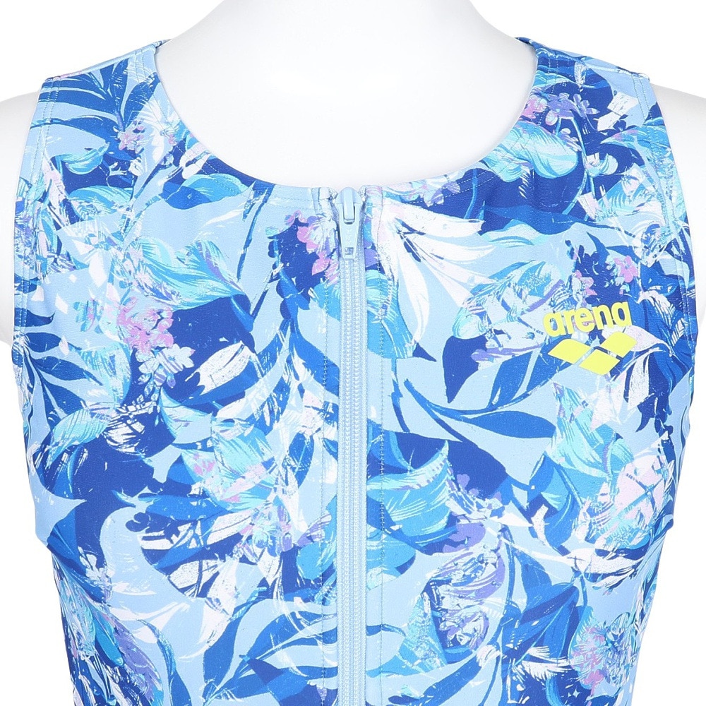 アリーナ（ARENA）（レディース）フィットネス水着 水泳 フィットネスセパレート 上下セット カバーバック AS5FWF53L BLBK