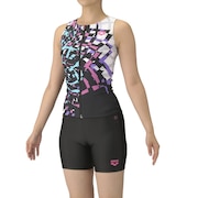 (レディース)フィットネス水着 レディース 水泳 &フィットネスセパレ-ツ カバ-バック AS5FWF58L PPBK