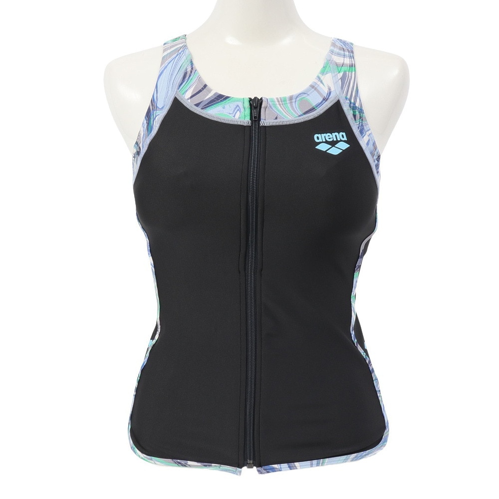 アリーナ（ARENA）（レディース）フィットネス水着 水泳 フィットネスセパレート Yバック AS5SWF48L GYBL