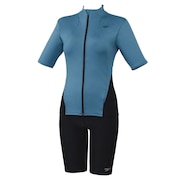 (レディース)フィットネス水着 レディース 水泳 半袖 ウェイビー セパレーツ SFW32565 SB