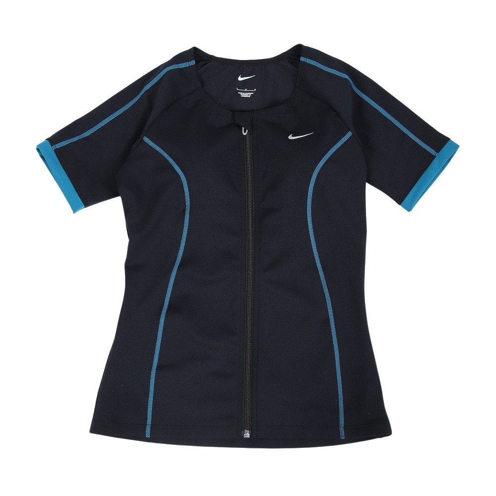 ナイキ（NIKE）（レディース）水着 レディース 水泳 ストレートスタイルセパレーツ 黒 ブラック M-LLサイズ 2993154-009